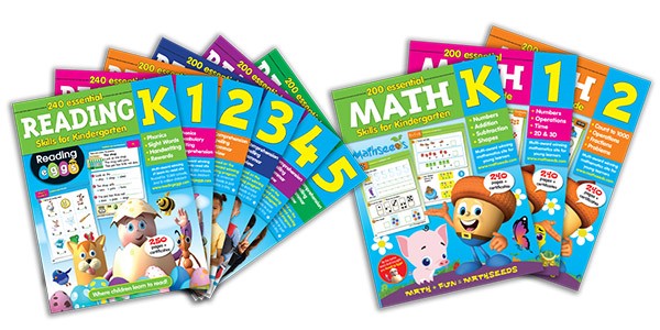 homeschool workbooks for reading and math